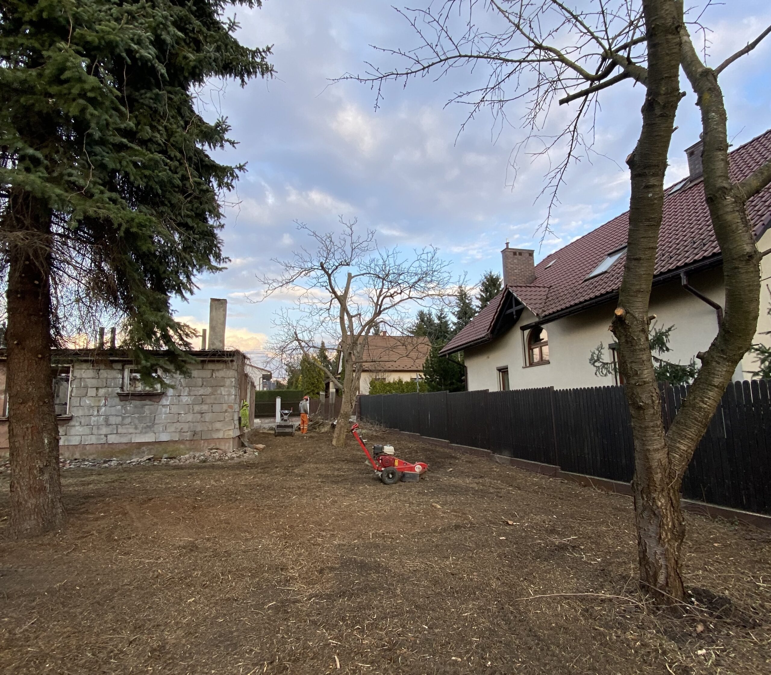 DZIAŁKA PO KARCZOWANIU, UPORZĄDKOWANA